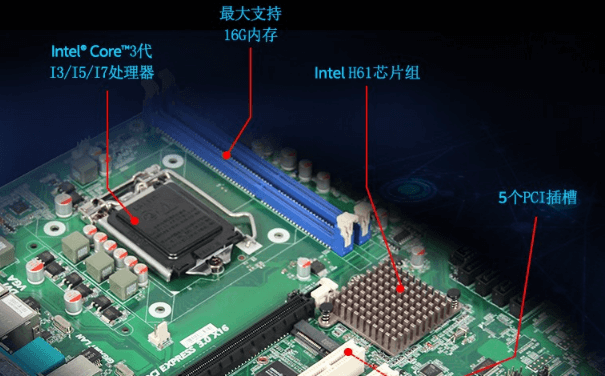 酷睿3代4U機架式主機