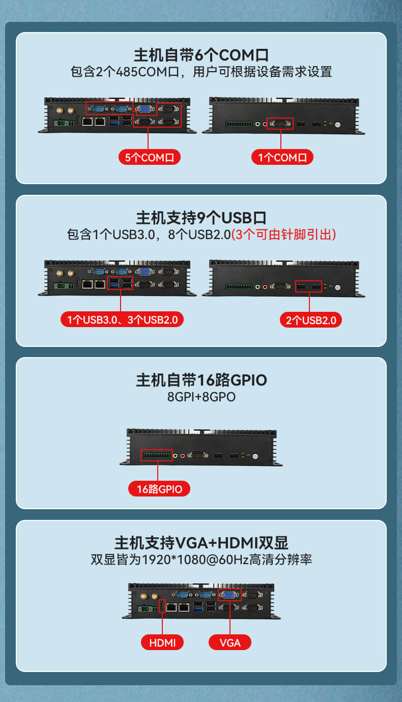 東田無風扇嵌入式工控機,車隊管理系統(tǒng)工業(yè)電腦,DTB-3002-J1900